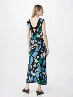 S.Oliver Robes Robes En Maille Femme Azur 9 S.Oliver Robes Robes En Maille Femme Azur -S.Oliver Boutique 01ec74ed874cb3f4162270b5f0177313