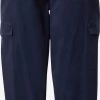 S.Oliver Pantalons Cargo Effilé Pantalon Cargo Femme Bleu Marine