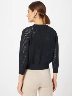S.Oliver Pulls Maille Fine Pull-over Femme Bleu Nuit -S.Oliver Boutique 04e000019e62f4e5d8eaf144d36024de