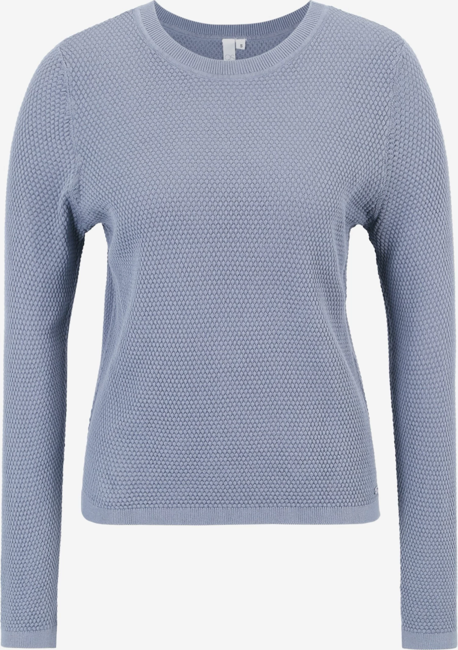 QS By S.Oliver Pulls Basiques Pull-over Femme Bleu Fumé 3 QS By S.Oliver Pulls Basiques Pull-over Femme Bleu Fumé