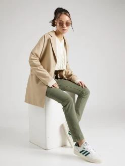 QS By S.Oliver Pantalons Cargo Coupe Slim Pantalon Cargo Femme Kaki -S.Oliver Boutique 0bb1a96b274518f7aedd7c78e47e4732