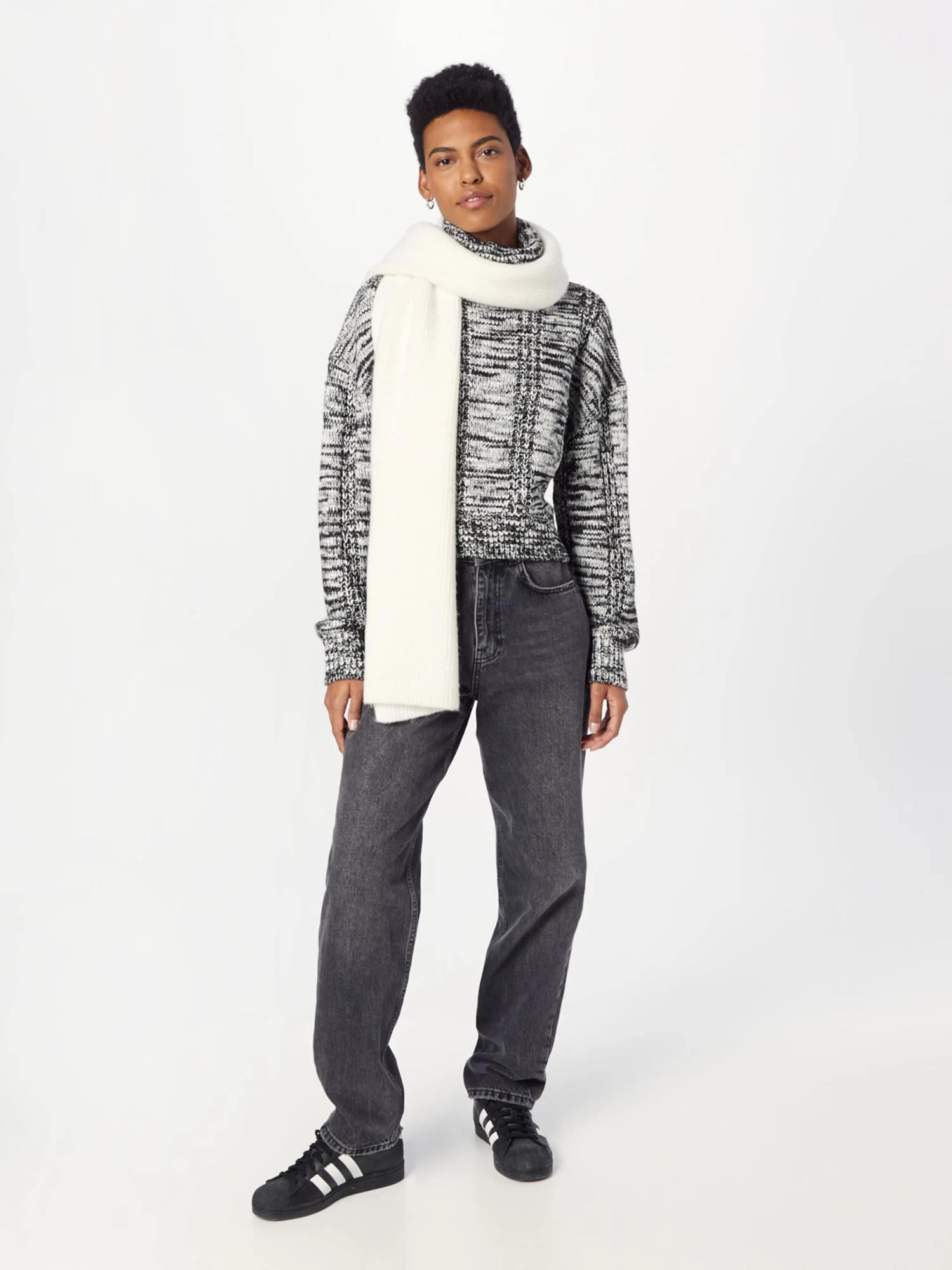 QS By S.Oliver Pulls à Col Roulé Pull-over Femme Gris / Gris Clair 6 QS By S.Oliver Pulls à Col Roulé Pull-over Femme Gris / Gris Clair – Image 4