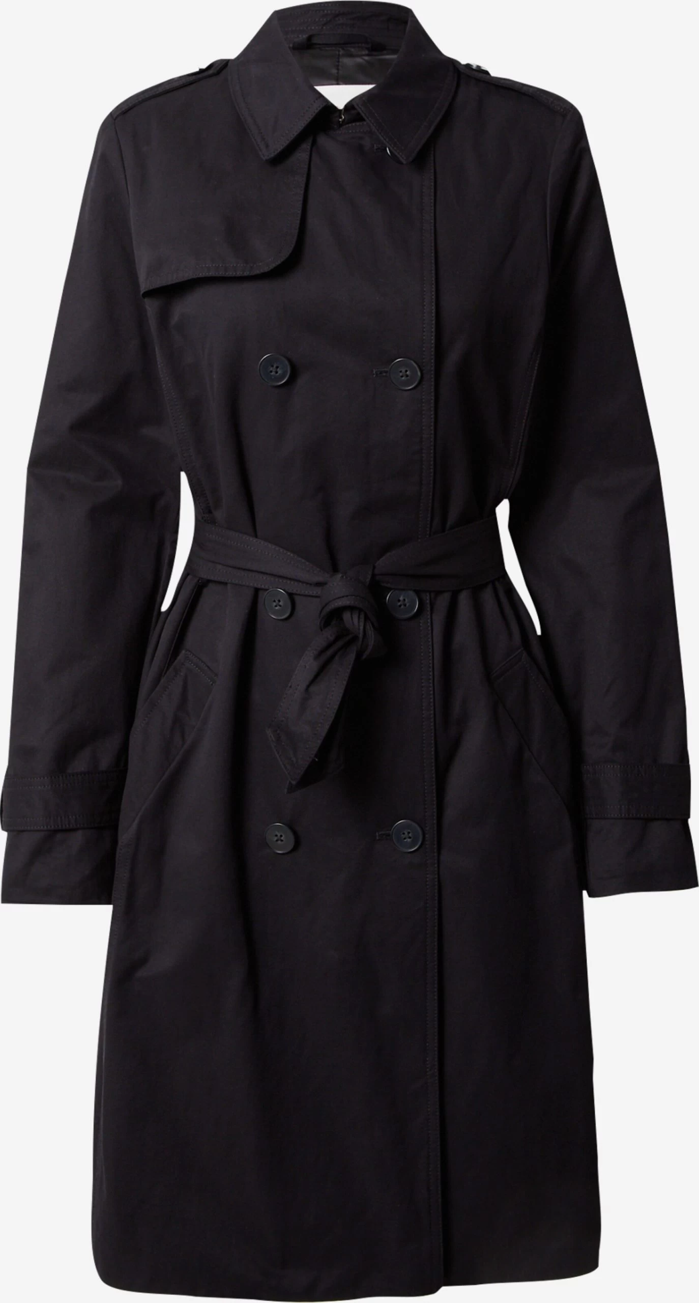 S.Oliver Trenchs Manteau Mi-saison Femme Noir 3 S.Oliver Trenchs Manteau Mi-saison Femme Noir