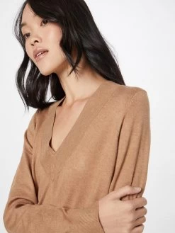 S.Oliver Robes Robes En Maille Femme Beige Foncé 11 S.Oliver Robes Robes En Maille Femme Beige Foncé -S.Oliver Boutique 11946c389ee6f31ba08a1593e51555cf