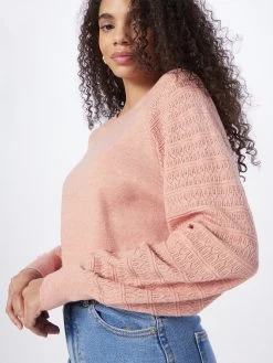 QS By S.Oliver Pulls Maille Fine Pull-over Femme Pêche -S.Oliver Boutique 11ac8e16cb3bdce5b563a50f0b1398e2