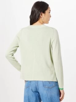 S.Oliver Pulls Basiques Pull-over Femme Vert / Vert Pastel -S.Oliver Boutique 13048334e7b29135e618aaf94d085b19