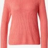 QS By S.Oliver Pulls Basiques Pull-over Femme Rose Foncé -S.Oliver Boutique 1583dda5be28e935733323d1986aa445