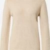 S.Oliver Pulls Basiques Pull-over Femme Crème -S.Oliver Boutique 172e1a949b469e14d97ab3c04431d0db