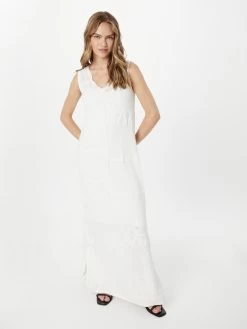 S.Oliver Robes Longues Robe Femme Beige -S.Oliver Boutique 18c9d6d3997a4374cf3fa672a7366b57