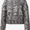 QS By S.Oliver Pulls à Col Roulé Pull-over Femme Gris / Gris Clair -S.Oliver Boutique 19e3f037bfa5095599fad57c4364e67a