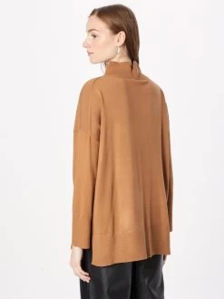 S.Oliver Pulls Basiques Pull-over Femme Cognac -S.Oliver Boutique 1d261adb36b89bb93a7d32a1bb08850e