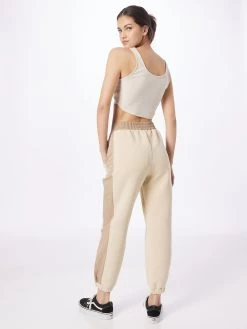 S.Oliver Pantalons En Toile Effilé Pantalon Femme Beige Clair -S.Oliver Boutique 214ae3d10639fd446f1f0b5a576b471f