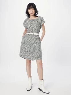 S.Oliver Mini-robes Robe Femme Vert -S.Oliver Boutique 247290fe40acdbd7ace007ceebad50d4