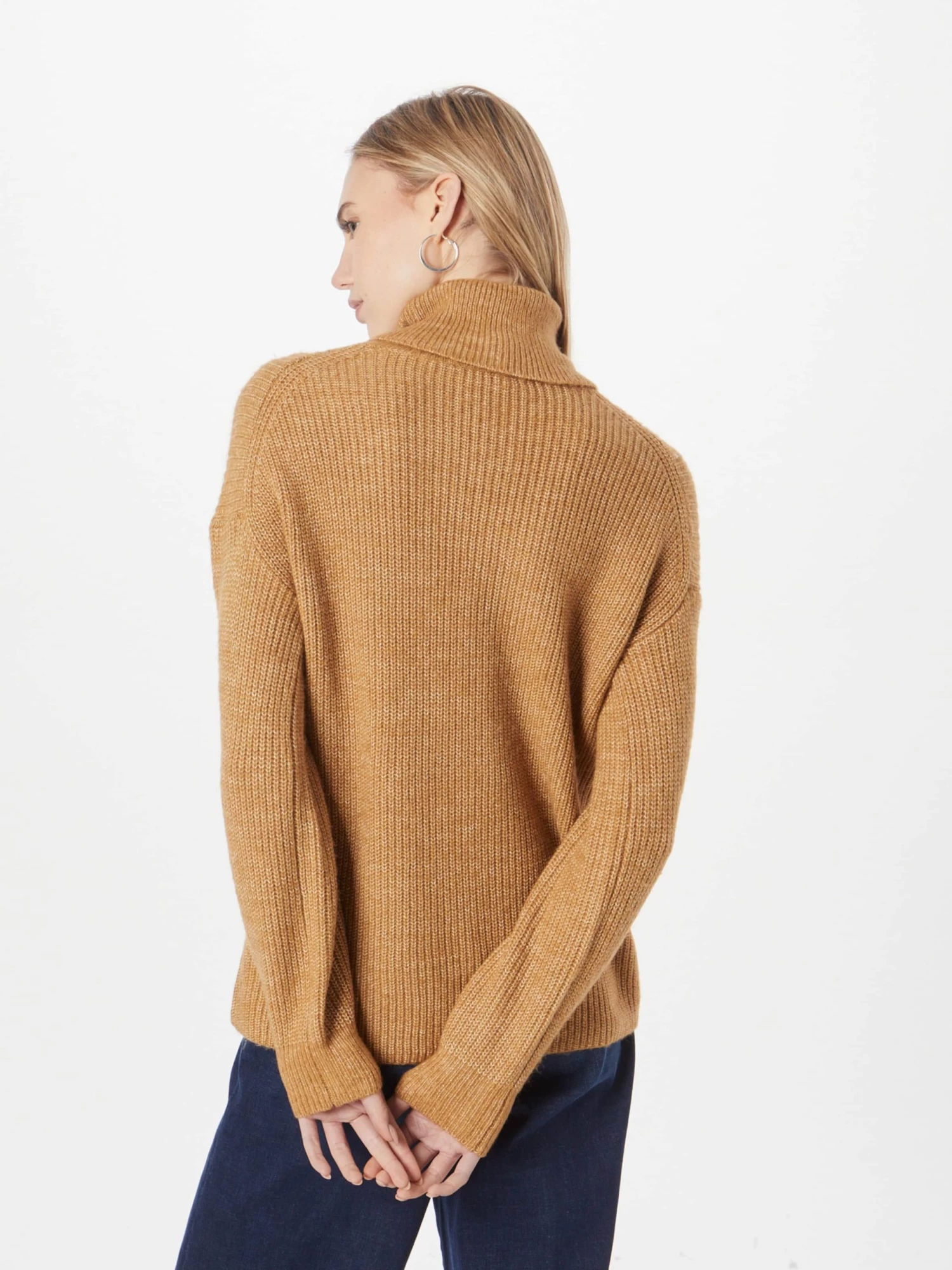 S.Oliver Pulls à Col Roulé Pull-over Femme Noisette 5 S.Oliver Pulls à Col Roulé Pull-over Femme Noisette – Image 3