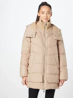 S.Oliver Vestes De Mi-saison Veste Mi-saison Femme Noisette -S.Oliver Boutique 26f8014c55af4b85fa194476a745b1ed