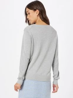 S.Oliver Pulls Maille Fine Pull-over Femme Gris Chiné -S.Oliver Boutique 2777a6ce8dc9fbd4bfcb8f8ddc06e0bc