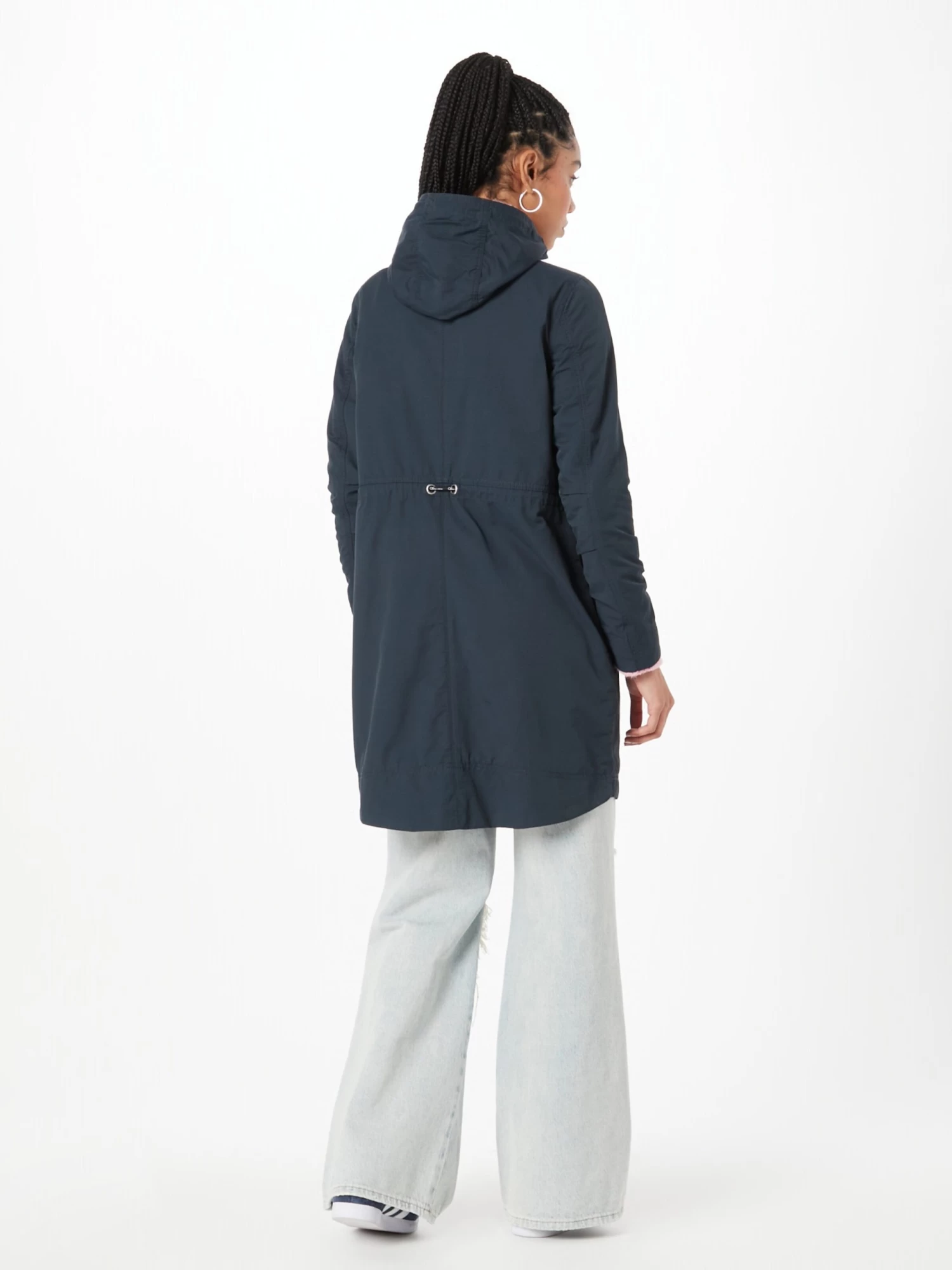 QS By S.Oliver Parkas Parka Mi-saison Femme Bleu Nuit 5 QS By S.Oliver Parkas Parka Mi-saison Femme Bleu Nuit – Image 3