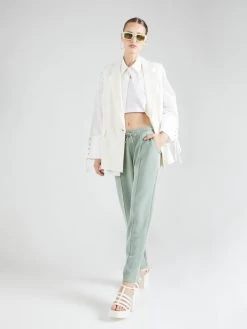 S.Oliver Pantalons En Toile Effilé Pantalon Femme Vert Pastel -S.Oliver Boutique 2faff2ad19c613a879bdf277e0f60df8