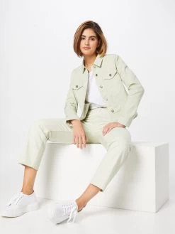 S.Oliver Vestes En Jean Veste Mi-saison Femme Vert Pastel 10 S.Oliver Vestes En Jean Veste Mi-saison Femme Vert Pastel -S.Oliver Boutique 31a865b42e018cb749ace76ab00ba4d1