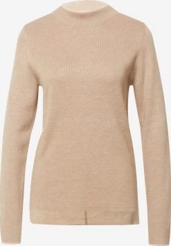 S.Oliver Pulls Maille Fine Pull-over Femme Pueblo / Noisette