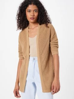 S.Oliver Gilets Cardigan Femme Sable -S.Oliver Boutique 3662672853cde1a198b3539c9ffb5ab1