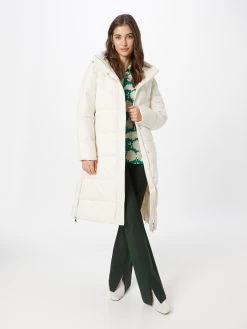 S.Oliver Manteaux Dhiver Manteau D’hiver Femme Blanc Naturel -S.Oliver Boutique 3f39bca3bc62c8370eef3c318070b69c