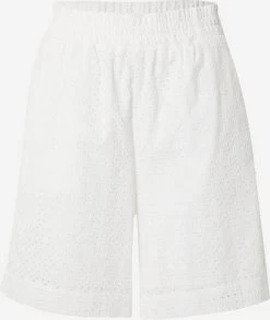 S.Oliver Shorts Loosefit Pantalon Femme Blanc