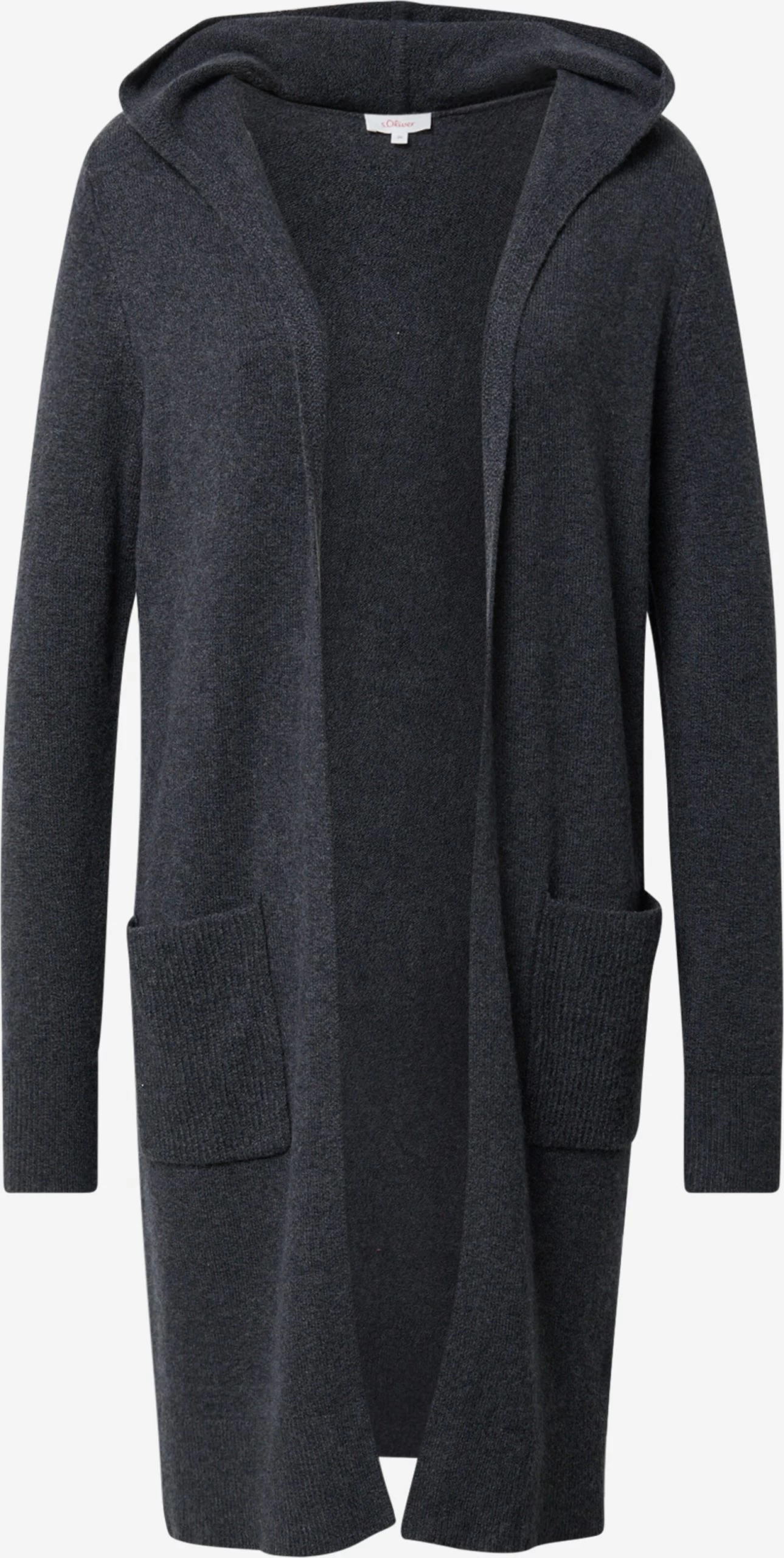 S.Oliver Gilets Cardigan Femme Anthracite 3 S.Oliver Gilets Cardigan Femme Anthracite