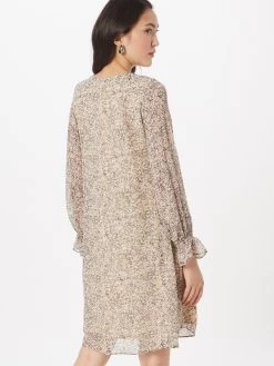 S.Oliver BLACK LABEL Robes Dété Robe D’été Femme Beige / Chamois -S.Oliver Boutique 46f3e7acd361e07658fbac4136845c38