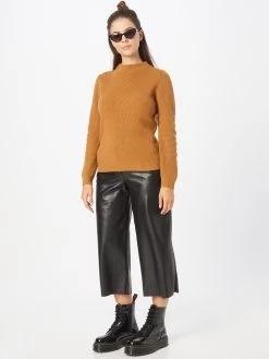 S.Oliver Pulls Basiques Pull-over Femme Cognac -S.Oliver Boutique 4806da631a518588566b34a6fc931ed1