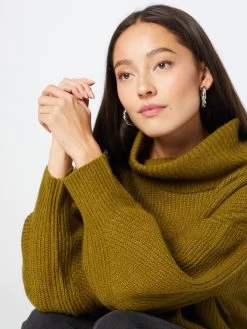 S.Oliver Pulls à Col Roulé Pull-over Femme Olive 11 S.Oliver Pulls à Col Roulé Pull-over Femme Olive -S.Oliver Boutique 49fed9d6d011998a93c48d96711a804c