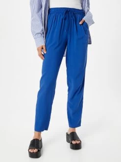 S.Oliver Pantalons En Toile Loosefit Pantalon Femme Bleu Roi -S.Oliver Boutique 4d56eabedd990988ecfb8544958ddbe6