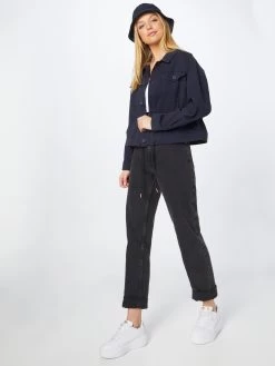 S.Oliver Vestes De Mi-saison Veste Mi-saison Femme Bleu Marine -S.Oliver Boutique 4f74b0527c2cb941094456a7ac9868c1