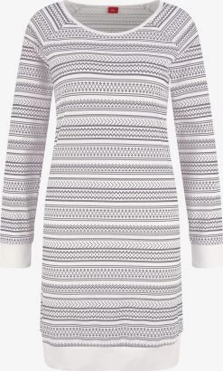 S.Oliver Mini-robes Robe Femme Bleu / Blanc