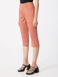 QS By S.Oliver Pantacourts Coupe Slim Pantalon Femme Pêche -S.Oliver Boutique 51c0bcfffa57455fed23498de74a450c