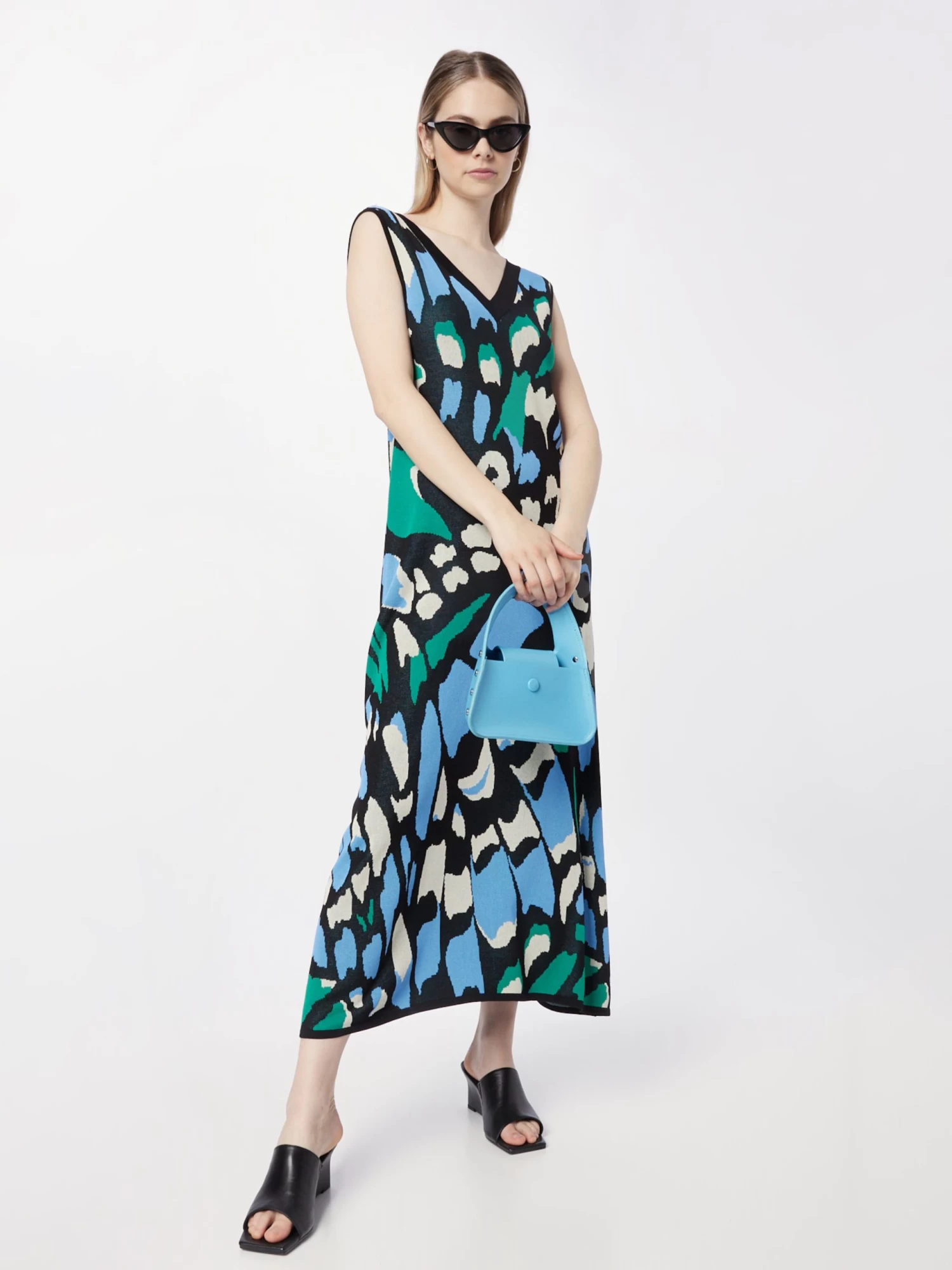 S.Oliver Robes Robes En Maille Femme Azur 6 S.Oliver Robes Robes En Maille Femme Azur – Image 4