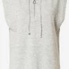 S.Oliver BLACK LABEL Pulls à Capuche Pull-over Femme Gris Clair -S.Oliver Boutique 52d4da91d8940234b5246fd92e46dc45