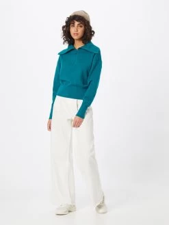 QS By S.Oliver Pulls à Col Roulé Pull-over Femme Bleu -S.Oliver Boutique 5455d8fc75ebf4343586bdb5d2eaa588