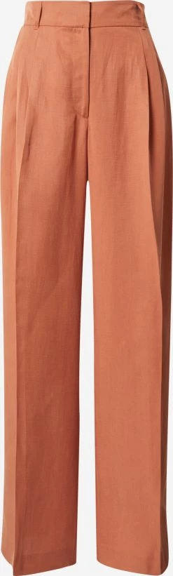 S.Oliver BLACK LABEL Pantalons à Pinces Wide Leg Pantalon à Pince Femme Homard