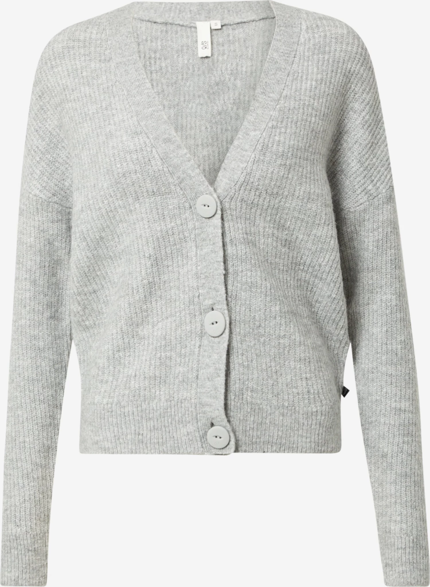 QS By S.Oliver Gilets Cardigan Femme Gris Chiné 3 QS By S.Oliver Gilets Cardigan Femme Gris Chiné