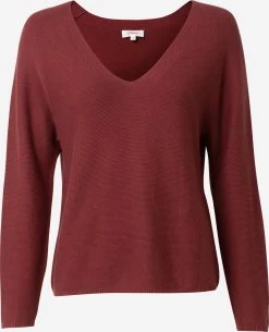 S.Oliver Pulls Basiques Pull-over Femme Rouge Foncé