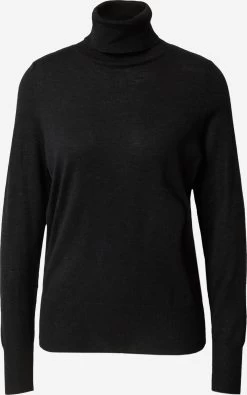 QS By S.Oliver Pulls à Col Roulé Pull-over Femme Noir