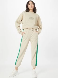 S.Oliver Pantalons De Survêtement Effilé Pantalon Femme Beige Clair -S.Oliver Boutique 5a995061456e4eda5da11a966fbf04b1