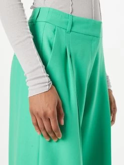S.Oliver BLACK LABEL Pantalons à Pinces Wide Leg Pantalon à Pince Femme Vert -S.Oliver Boutique 5bd3e8cfb0ff114c464983f4a544e51b