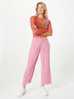 S.Oliver Pantalons à Pinces Loosefit Pantalon à Pince Femme Rose Clair -S.Oliver Boutique 5e8e255a40ad6b815600862d5c0a7997