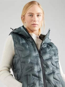S.Oliver Vestes Sans Manches Gilet Femme Kaki -S.Oliver Boutique 600adc50b28f6adf38eb38b407d6a2ae