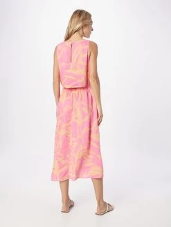 S.Oliver Robes Midi Robe Femme Rose Clair -S.Oliver Boutique 6074c92b1f944930c382923c90871c2f