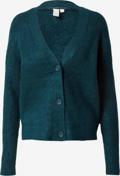 QS By S.Oliver Gilets Cardigan Femme Sapin