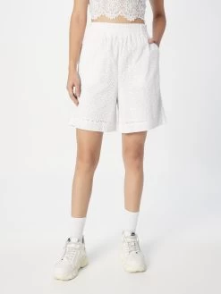S.Oliver Shorts Loosefit Pantalon Femme Blanc -S.Oliver Boutique 6191e9d41f58b0e487111b62eb2af224