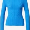 S.Oliver Pulls Basiques Pull-over Femme Bleu Ciel